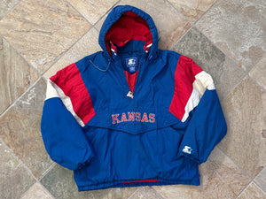 Vintage Kansas Jayhawks Starter Parka College Jacket, Size XL