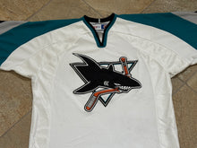 Load image into Gallery viewer, Vintage San Jose Sharks CCM Hockey Jersey, Size Large