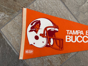 Vintage Tampa Bay Buccaneers Football Pennant