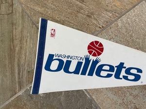 Vintage Washington Bullets NBA Basketball Pennant