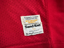 Load image into Gallery viewer, Vintage New England Patriots Hodge Smith Game Worn Sand Knit Football Jersey
