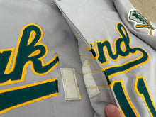 Load image into Gallery viewer, Vintage Oakland Athletics Pettis Game Worn Russell Baseball Jersey, Size 42, Medium