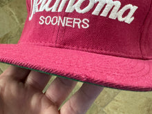 Load image into Gallery viewer, Vintage Oklahoma Sooners Sports Specialties Script Snapback College Hat