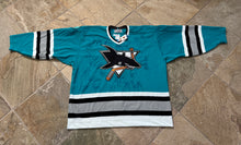 Load image into Gallery viewer, Vintage San Jose Sharks CCM Authentic Autographed Hockey Jersey, Size 54, XXL