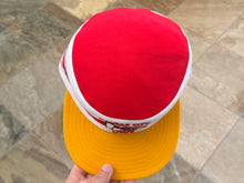 Load image into Gallery viewer, Vintage Kansas City Chiefs AJD Pill Box Snapback Football Hat