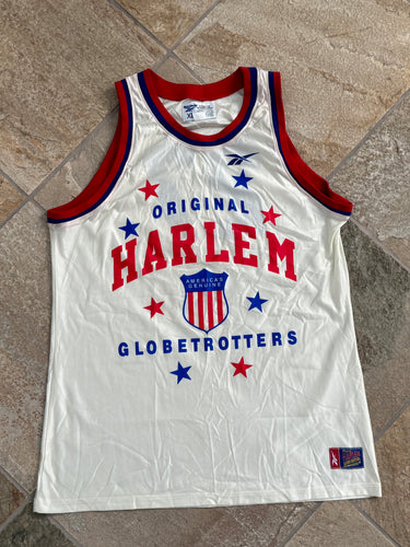 Vintage Harlem Globetrotters Reebok Basketball Jersey, Size XL