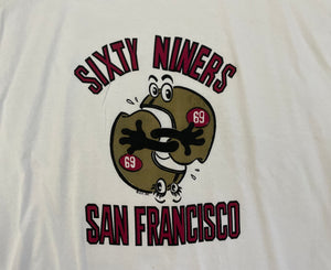 Vintage San Francisco 69ers 49ers Football TShirt, Size XL