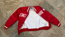 Load image into Gallery viewer, Vintage Cincinnati Reds Starter Satin Baseball Jacket, Size Small