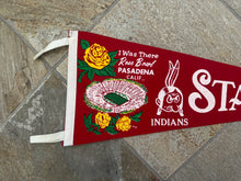 Load image into Gallery viewer, Vintage Stanford Indians Cardinal 1971 Rose Bowl College Football Pennant