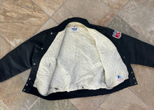 Load image into Gallery viewer, Vintage Los Angeles Raiders Starter Satin Football Jacket, Size Large