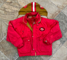 Load image into Gallery viewer, Vintage San Francisco 49ers Triple FAT Goose Parka Football Jacket, Size Medium
