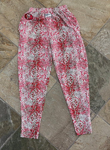 Vintage San Francisco 49ers Zubaz Football Pants, Size Medium