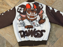 Load image into Gallery viewer, Vintage Cleveland Browns Chalkline Fanimation Football Jacket, Size Medium