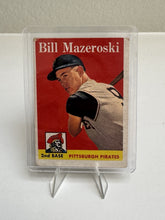 Load image into Gallery viewer, 1958 Topps #238 Bill Mazeroski - Pittsburgh Pirates