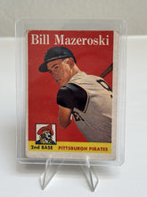 Load image into Gallery viewer, 1958 Topps #238 Bill Mazeroski - Pittsburgh Pirates