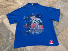Load image into Gallery viewer, Vintage Texas Rangers Nolan Ryan Nutmeg Baseball TShirt, Size XL