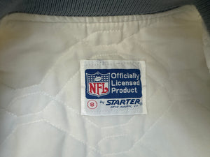 Vintage Los Angeles Raiders Starter Satin Football Jacket, Size Small