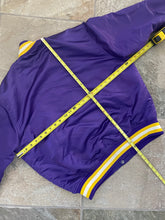 Load image into Gallery viewer, Vintage Minnesota Vikings Starter Satin Football Jacket, Size Large