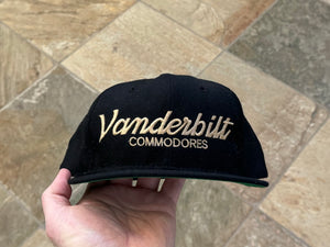 Vintage Vanderbilt Commodores Sports Specialties Script Snapback College Hat