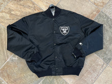 Load image into Gallery viewer, Vintage Los Angeles Raiders Starter Satin Reversible Football Jacket, Size XL