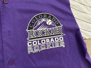 Vintage Colorado Rockies Competitor Baseball Jersey, Size XL