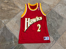 Load image into Gallery viewer, Vintage Atlanta Hawks Stacey Augmon Champion Basketball Jersey, Size 40, Medium