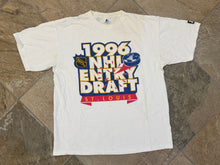 Load image into Gallery viewer, Vintage 1996 NHL Entry Draft St. Louis Blues Starter Hockey TShirt, Size XL