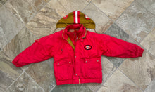Load image into Gallery viewer, Vintage San Francisco 49ers Triple FAT Goose Parka Football Jacket, Size Medium