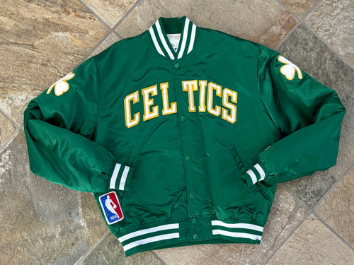 Vintage Boston Celtics Starter Satin Basketball Jacket, Size Large