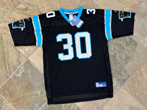 Vintage Carolina Panthers Mike Minter Reebok Football Jersey, Size Large