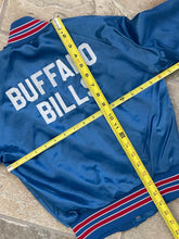 Load image into Gallery viewer, Vintage Buffalo Bills Chalk Line Satin Football Jacket, Size Youth Small, 10-12