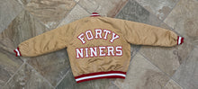 Load image into Gallery viewer, Vintage San Francisco 49ers Chalk Line Satin Football Jacket, Size XL
