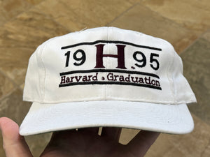 Vintage Harvard Crimson 1995 Graduation The Game Snapback College Hat