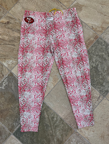 Vintage San Francisco 49ers Zubaz Football Pants, Size XL