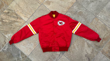 Load image into Gallery viewer, Vintage Kansas City Chiefs Starter Satin Football Jacket, Size Medium