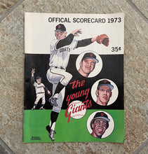 Load image into Gallery viewer, Vintage San Francisco Giants 1973 Baseball Scorecard Program ###