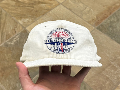 Vintage 1988 Chicago NBA All Star Game Corduroy Snapback Basketball Hat