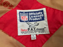 Load image into Gallery viewer, Vintage San Francisco 49ers Triple FAT Goose Parka Football Jacket, Size Medium