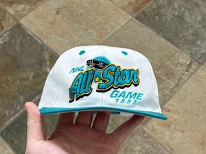 Vintage San Jose Sharks 1997 All Star Game Logo 7 Snapback Hockey Hat
