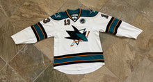 Load image into Gallery viewer, Vintage San Jose Sharks Jamie Baker Reebok Hockey Jersey, Size 52, XXL