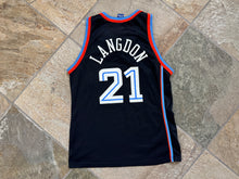 Load image into Gallery viewer, Vintage Cleveland Cavaliers Trajan Langdon Champion Basketball Jersey, Size 40, Medium