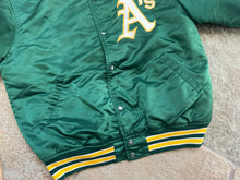 Load image into Gallery viewer, Vintage Oakland Athletics Starter Satin Baseball Jacket, Size Large