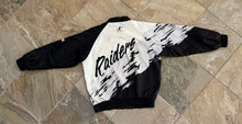 Load image into Gallery viewer, Vintage Oakland Raiders Logo Athletic Splash Football Jacket, Size Large
