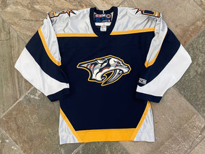 Vintage Nashville Predators CCM Hockey Jersey, Size Small