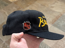Load image into Gallery viewer, Vintage Boston Bruins Sports Specialties Script Snapback Hockey Hat