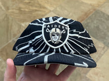 Load image into Gallery viewer, Vintage Oakland Raiders Starter Collision Snapback Football Hat