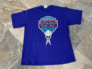 Vintage Arizona Diamondbacks Nutmeg Lee Baseball TShirt, Size XL