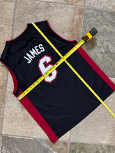 Load image into Gallery viewer, Vintage Miami Heat LeBron James Adidas Basketball Jersey, Size Youth Large, 14-16