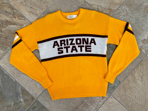 Vintage Arizona State Sun Devils Cliff Engle Sweater College Sweatshirt, Size Medium