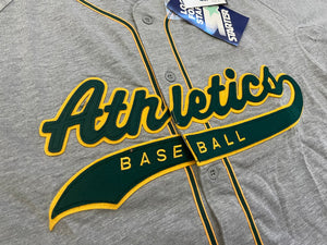 Vintage Oakland Athletics Starter Tailsweep Baseball Jersey, Size Large